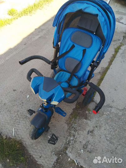 Детская прогулочная коляска велосипед