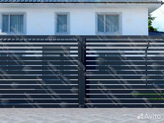 Забор Ранчо горизонтальный