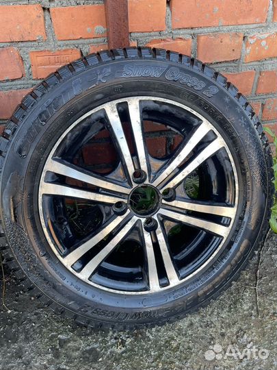 Литые диски r14 4/100 на зимней резине