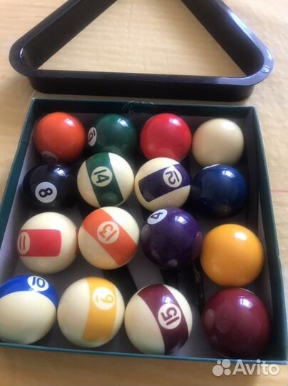 Шары для бильярда 38мм