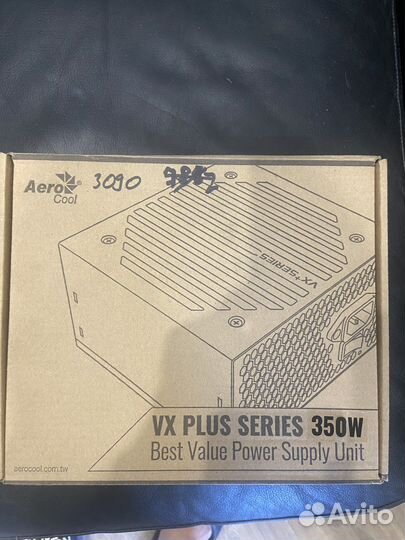 Новый Блок питания AeroCool VX plus 350W