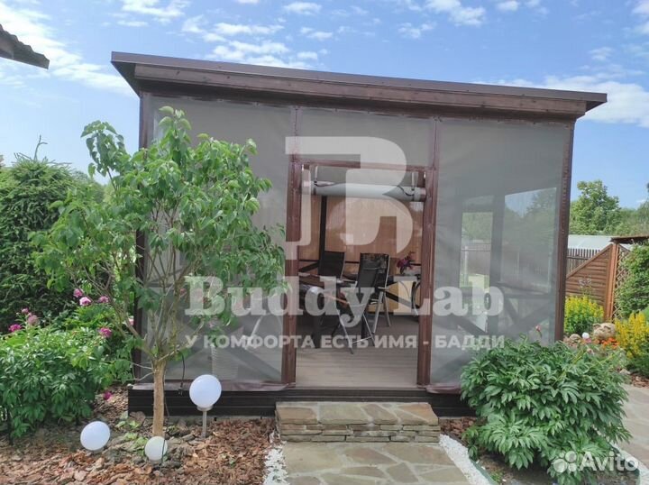 Мягкие окна для беседок террас и веранд