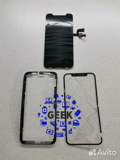 Оригинальное стекло дисплея iPhone X+замена