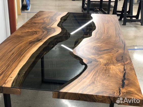 Столы из эпоксидной смолы от производителя