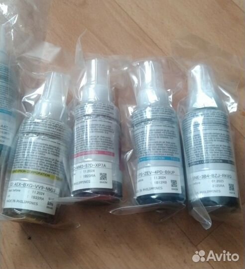 Краска чернила оригинал epson 664 комплект
