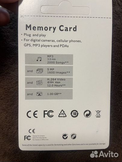 Карта памяти MicroSD 128