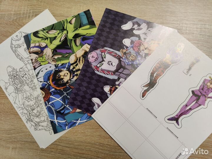 Аниме бокс джоджо jojo