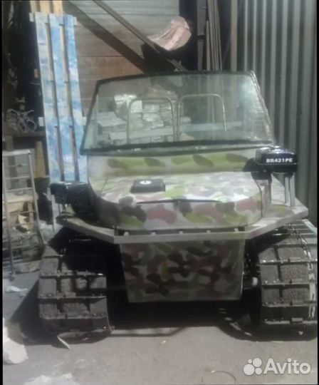 Транспортерная лента на болотоходы