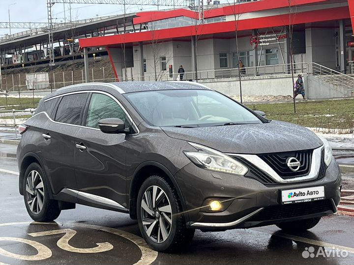 Nissan Murano 3.5 CVT, 2019, 170 000 км