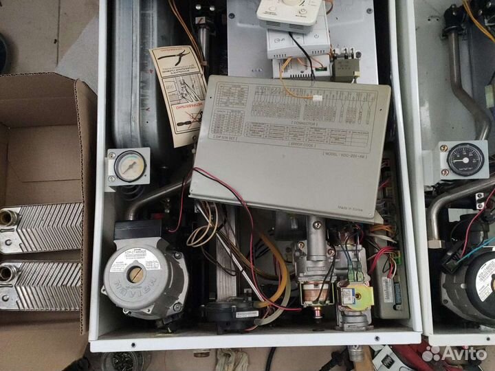 Запчасти бу на газовый котел navien, навьен и др