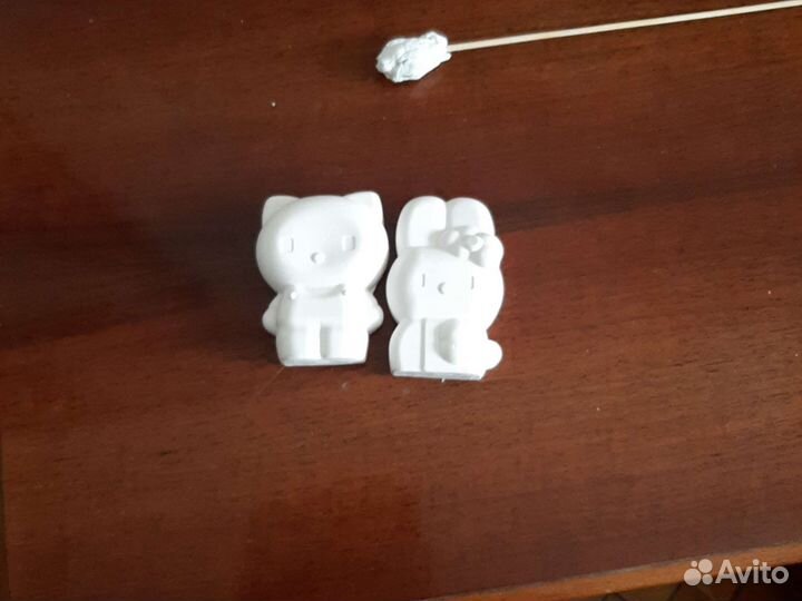 Игрушки из гипса