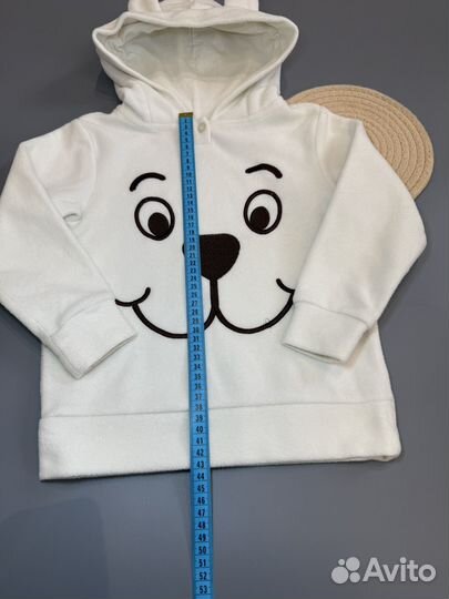 Флисовая толстовка 104-110