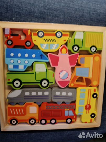 Игрушка головоломка круги Никитина 53 дет 2уровень