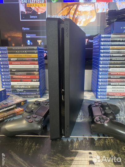 Sony playstation 4 slim PS4 (с пломбами)