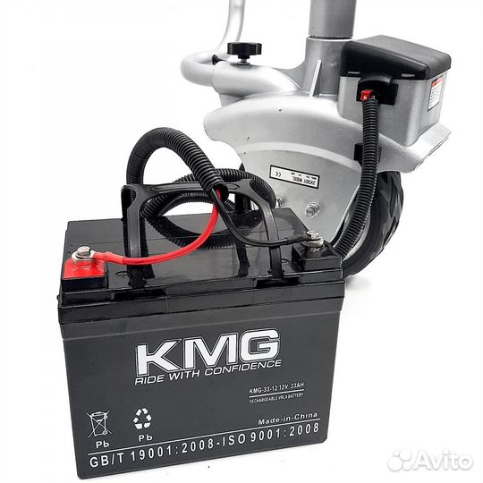 Электрическое мотор колесо (опорное) для прицепа