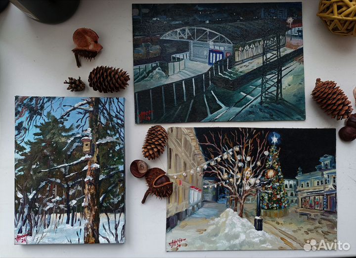 Этюд маслом 