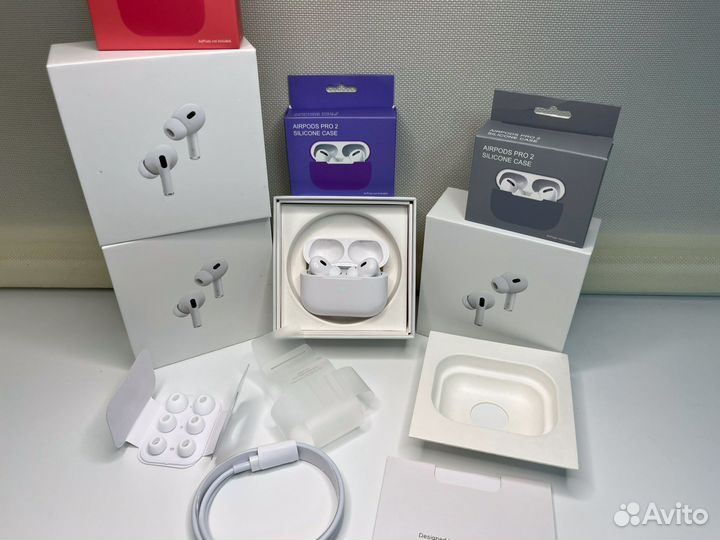 Беспроводные наушники Airpods pro2 чехол в подарок