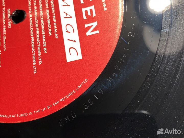 Queen Live Magic lp, 1st Press UK