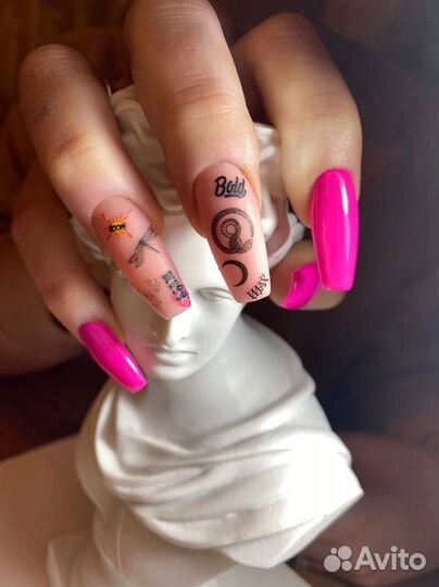 Наращивание ногтей / укрепление ногтей / покрытие