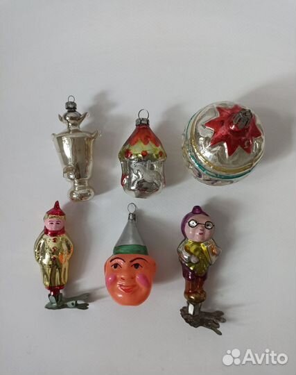 Елочные игрушки СССР