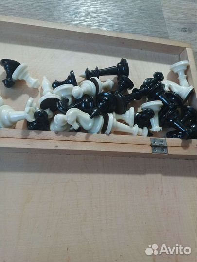 Шахматы СССР пластик