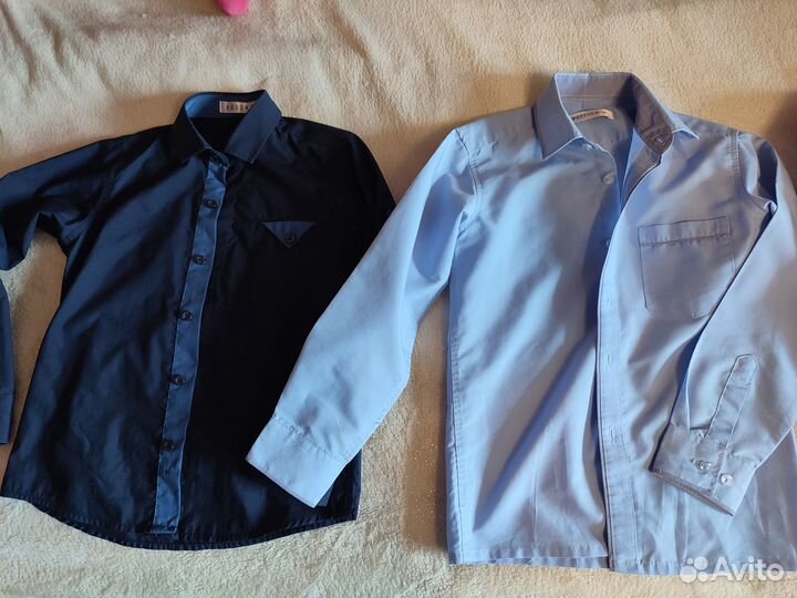 Рубашки школьные б. У. В хорошем состоянии