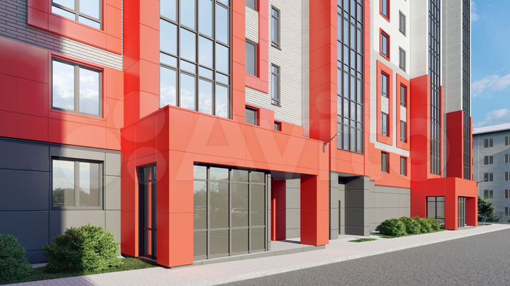 1-к. квартира, 40 м², 6/9 эт.