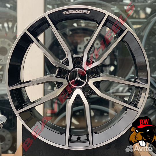 Диски R19 5x112 Mercedes Black Edition