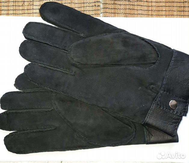 Перчатки мужские зимние замша