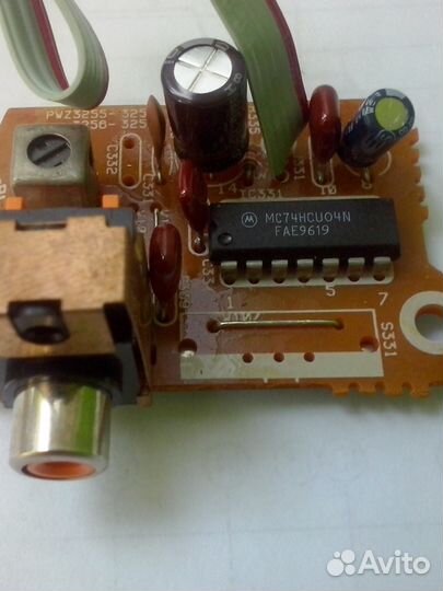 Плата коаксиального конвертера pioneer