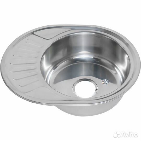 Мойка 5745 U melana 0,6/160 врезная овальная с си