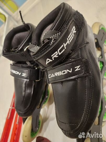 Коньки беговые. Роликовая система