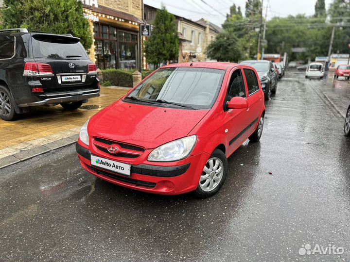 Hyundai Getz 1.6 AT, 2008, 210 000 км