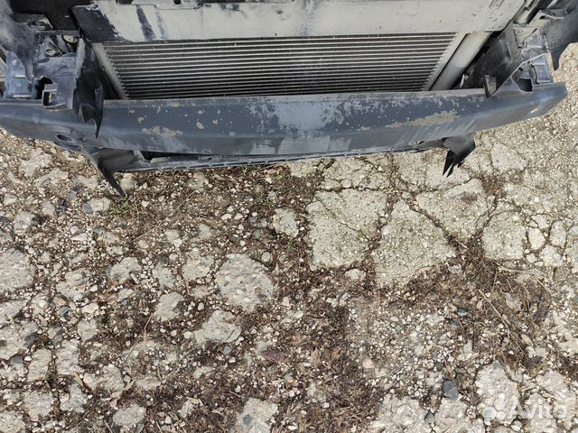 Skoda fabia 2 усилитель переднего бампера