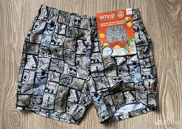 Шорты пляжные 122/128 новые