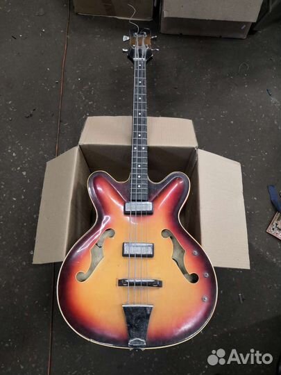 Басс гитара 4 струны Мария СССР