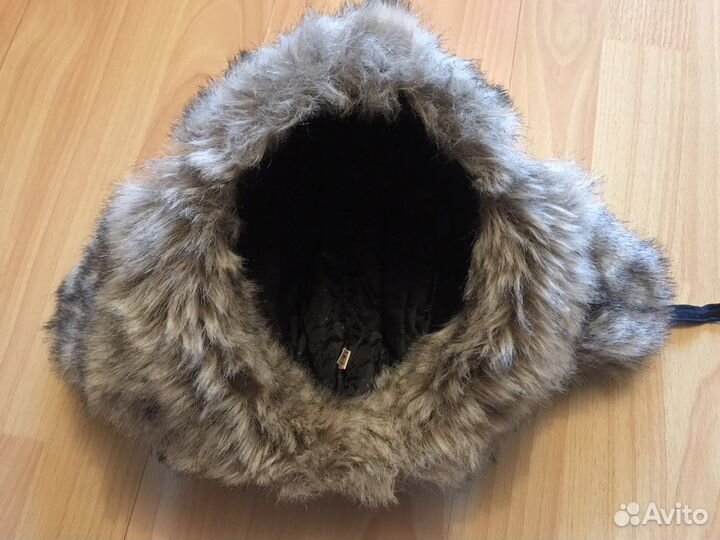 Детская зимняя шапка-ушанка