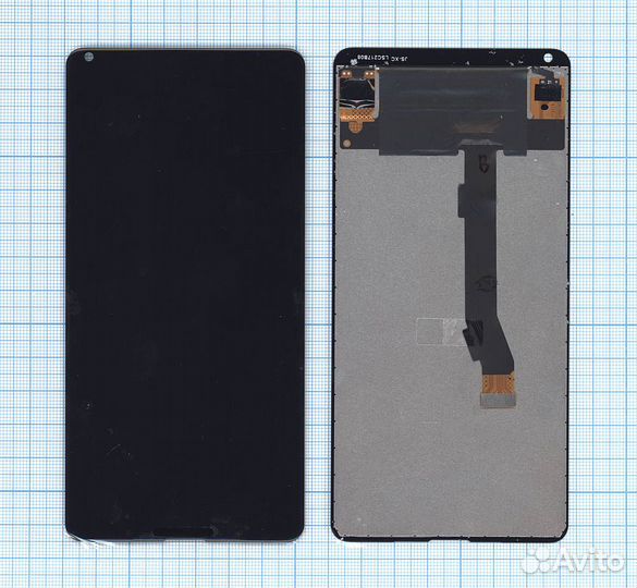 Дисплейный модуль для Xiaomi Mi Mix 2S черный