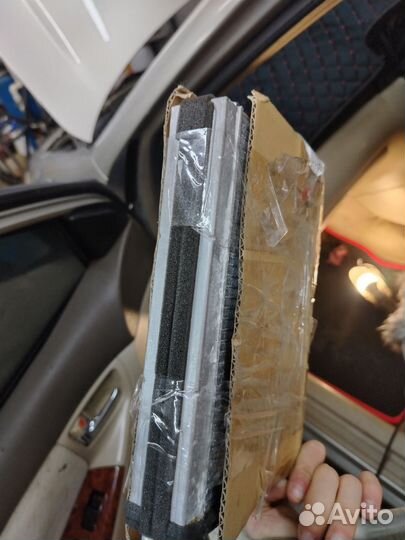 Радиатор печки на toyota corolla 120