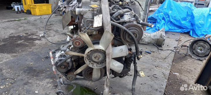 Двигатель В сборе Hino Dutro XZU301 15B LPG газ