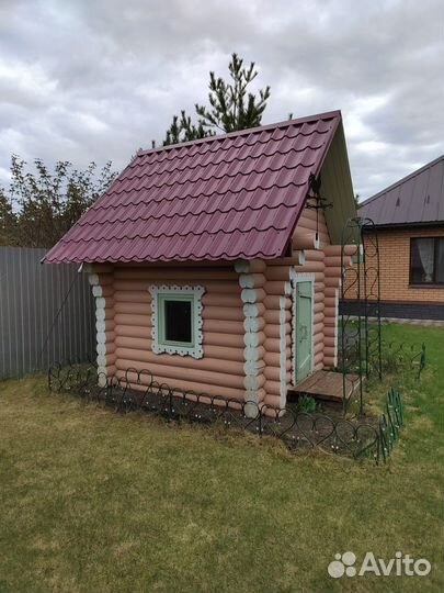 Детский деревянный домик