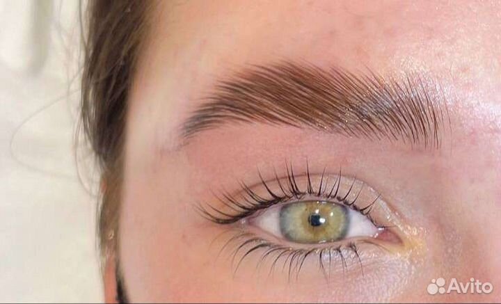 Био-химическая завивка/окрашивание бровей/причёски