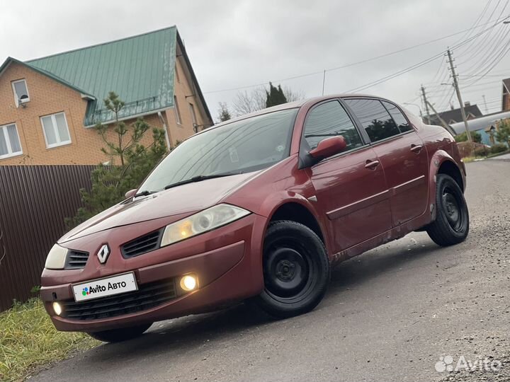 Renault Megane 1.6 AT, 2007, 290 000 км