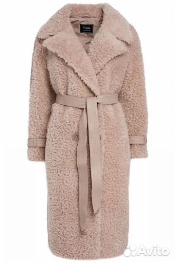 Шуба из овечьей шерсти Снежная королева 52 размер