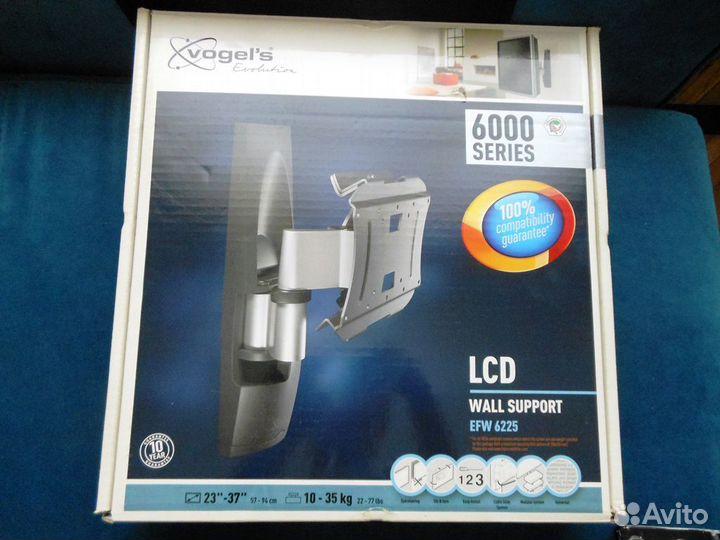 Кронштейн vogels EFW 6225 поворотный по 2м осям