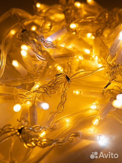 Гирлянда уличная Бахрома 6 метров 160 LED SDA