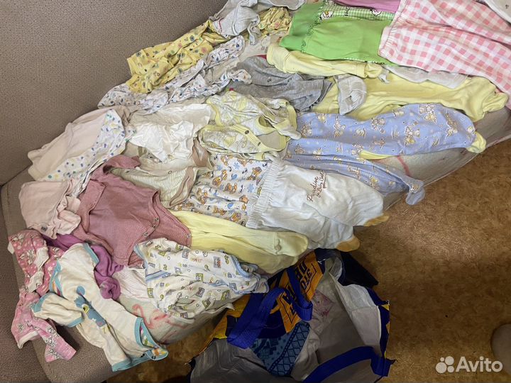 Детские вещи пакетом бесплатно