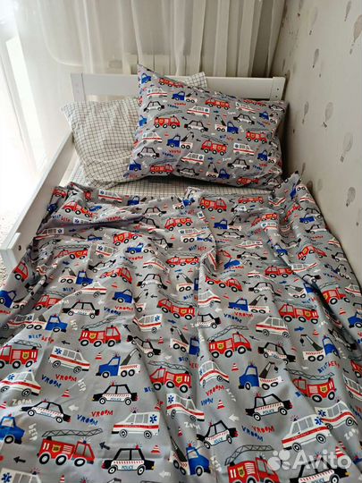 Детское постельное белье 1.5 сатин