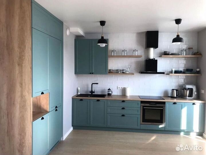 Скандинавский кухонный гарнитур на заказ