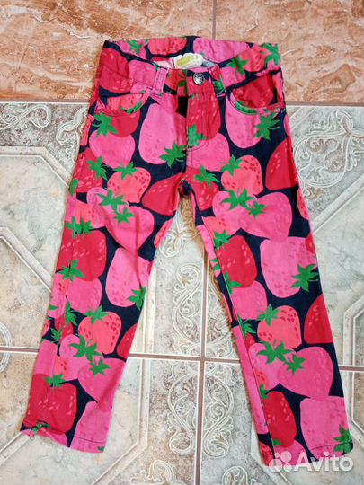 Яркие джинсы для девочек